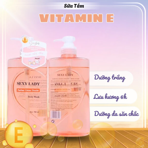 Sữa Tắm Nước Hoa Sexy Lady 700ml (Chai Mới) - Hình ảnh 3