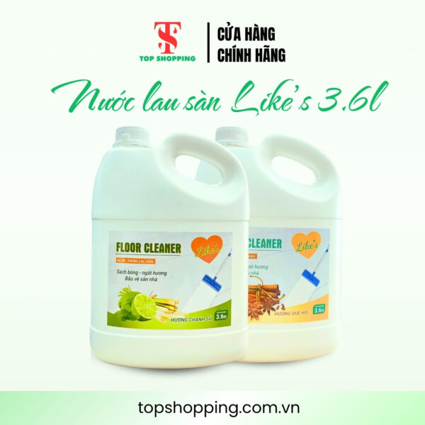 Nước lau sàn 3.6l