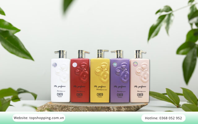 Sữa tắm COCO Perfume Charming Shower Cream 700ml 