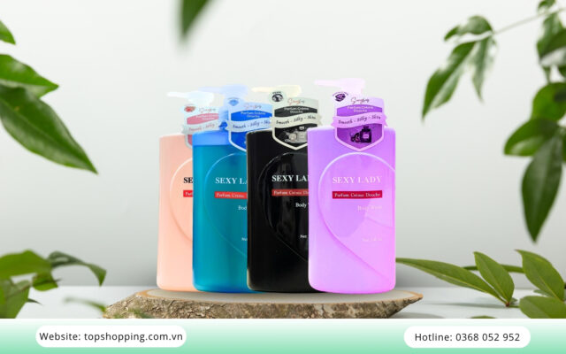 Sữa tắm hương nước hoa SEXY LADY 700ml 
