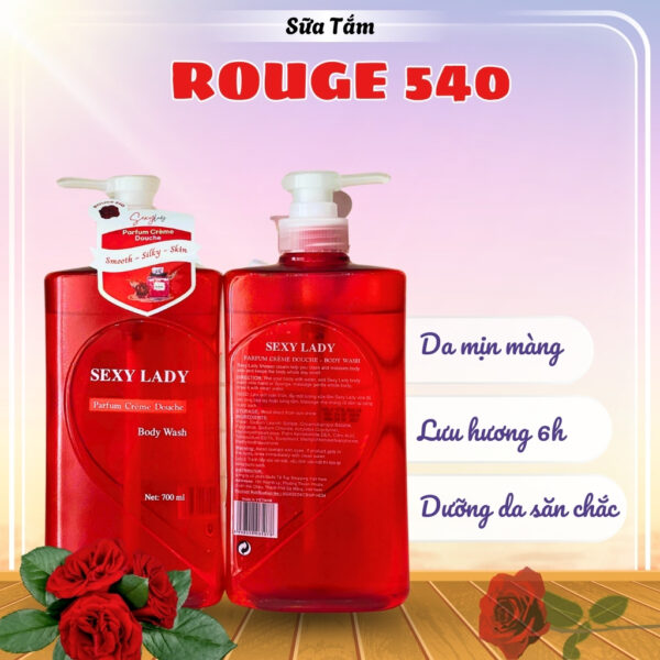 Sữa Tắm Nước Hoa Sexy Lady 700ml (Chai Mới) - Hình ảnh 5