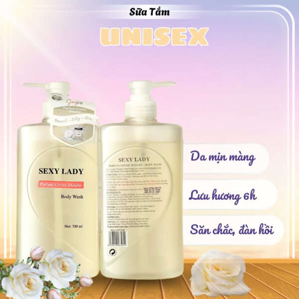 Sữa Tắm Nước Hoa Sexy Lady 700ml (Chai Mới) - Hình ảnh 8