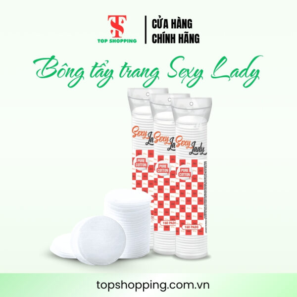 Bông tẩy trang Sexy Lady