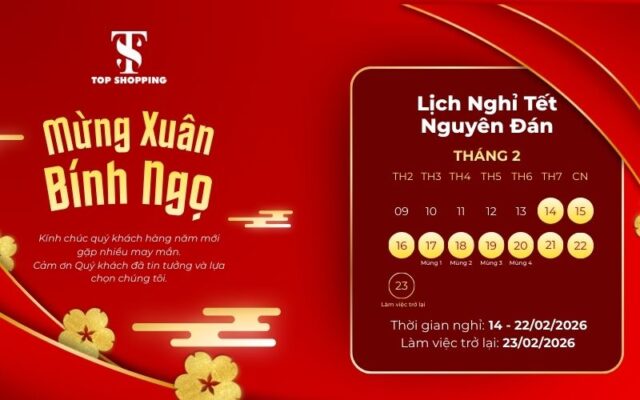 thông báo nghỉ tết 2026