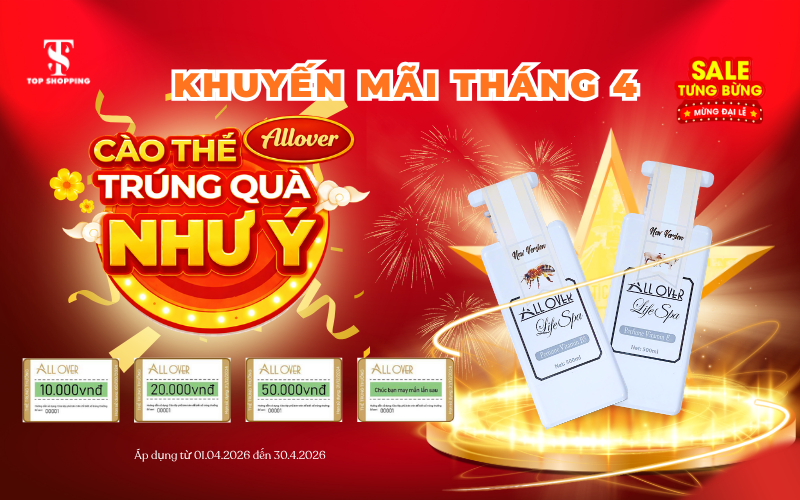 Chương trình khuyến mãi tháng 4