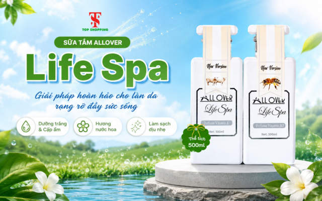 Sữa tắm Allover Life Spa